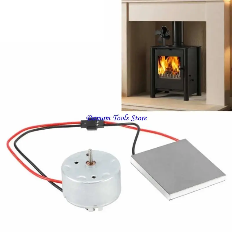 57BE Fireplace Fan Motor Fan Fireplace Heating Replace Parts Eco Friendly Motor Tools