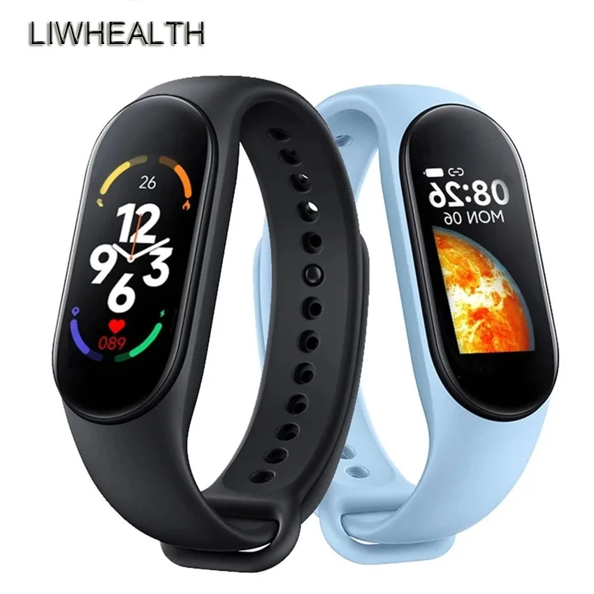 Cheap Smart Wristband Smartwatch Men Women Run Health Fitness Bracelet Smartband for IOS Xiaomi Sony VS Fit Bits/Mi Band 7/8 Not