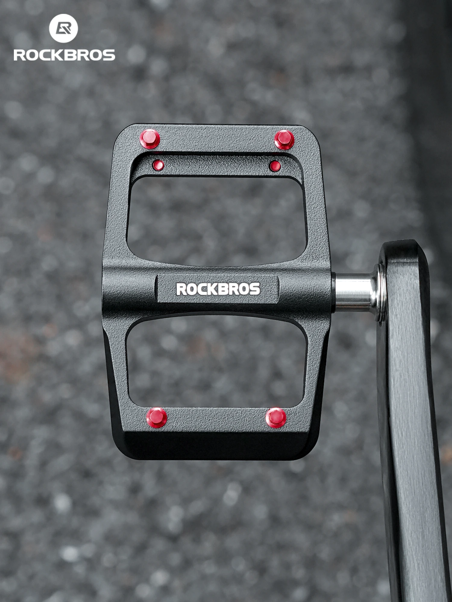 AliExpress ROCKBROS Bicycle Pedals Left/right Lightweight Pedal 3 Bearings Road Bike Pedal Widened Magnesium Alloy Pedal Ultralight 171G