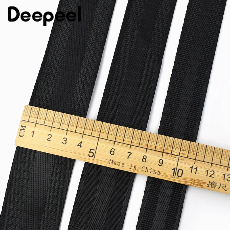 5/10 متر 25/32/38 مللي متر النايلون حزام حزام طوق الحيوانات الأليفة سلامة التحيز ملزمة الشريط الزخرفية جديلة حزام حبال الفرقة الخياطة اكسسوارات #3