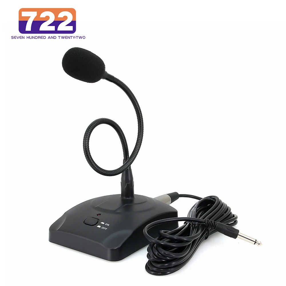 Gooseneck Professional Conference Center Microphone Omnidirectional Capacitive Type Integrated Microphone For School Company