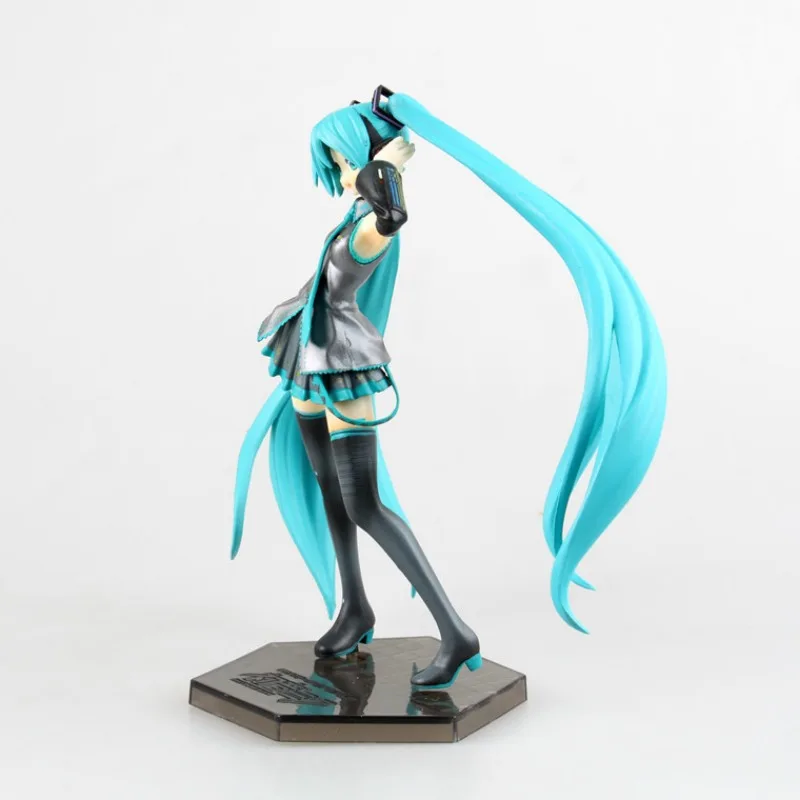 19CM Hatsune Miku Vocaloid rysunek Model akcji dekoracja lalki z kreskówek ozdoba kolekcja zabawek prezenty obecne Ins Anime Kawaii