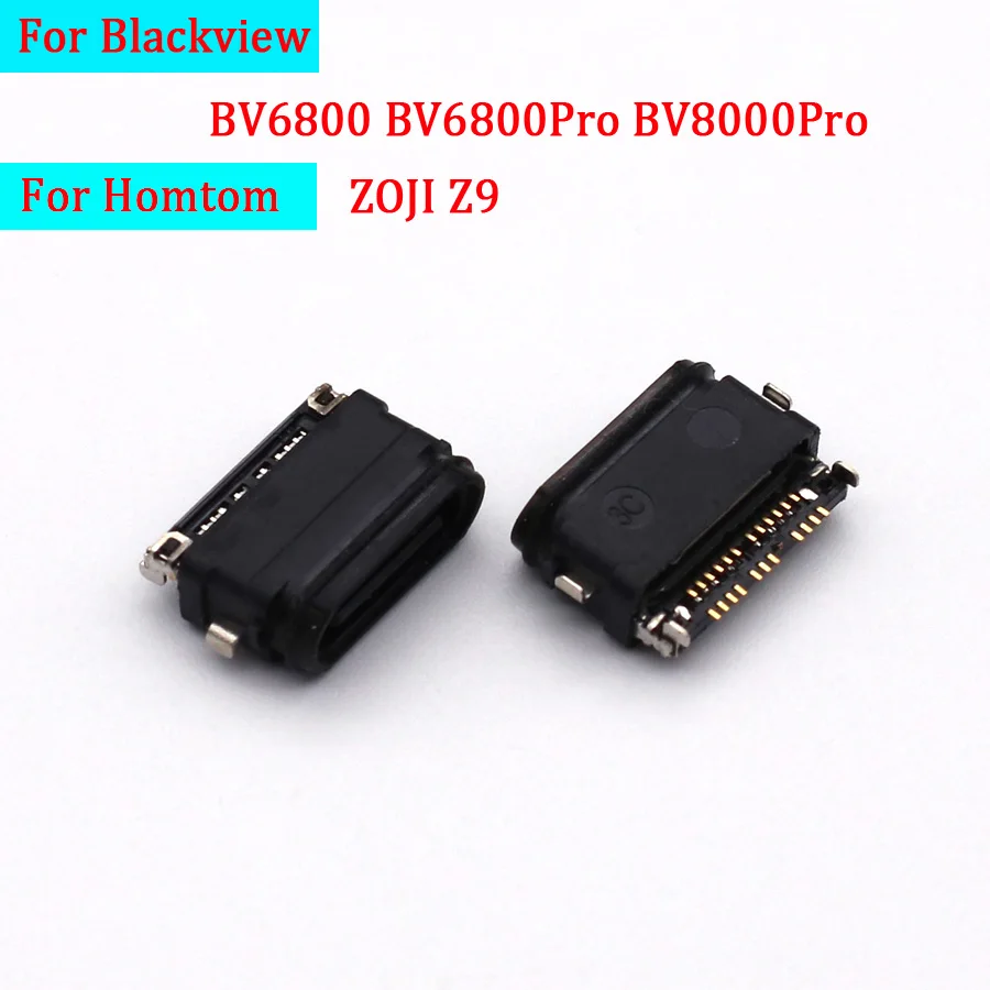 1-2Pcs Usb Charger Charging Dock Port Connector for Blackview BV6800 BV6800Pro BV8000Pro BV8000 Pro Homtom ZOJI Z9 Type C Plug