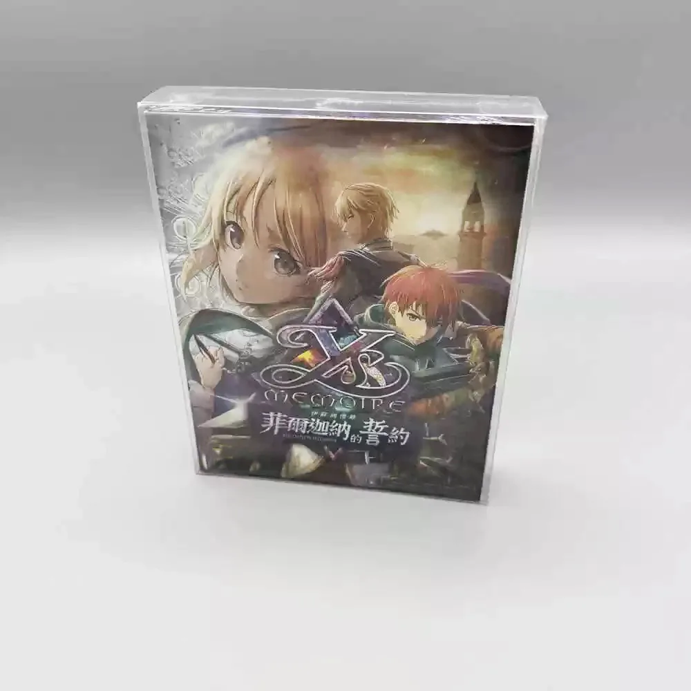 1 Box Protector For PS5 Ys: Felghana no Chikai Clear Display Case Collect Box