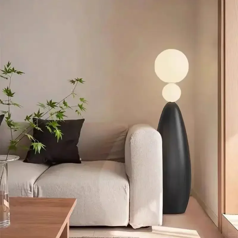 Modern Creative Medieval Art Gourd Led Floor Lamp Bedroom Study Living Room Sofa Upright High End Atmosphere Decorative Lighting