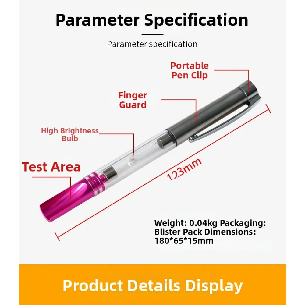 For Auto Ignition Test Tool for Verifying High Voltage Spark Presence in Engine Ignition Circuits Without Wire Removal