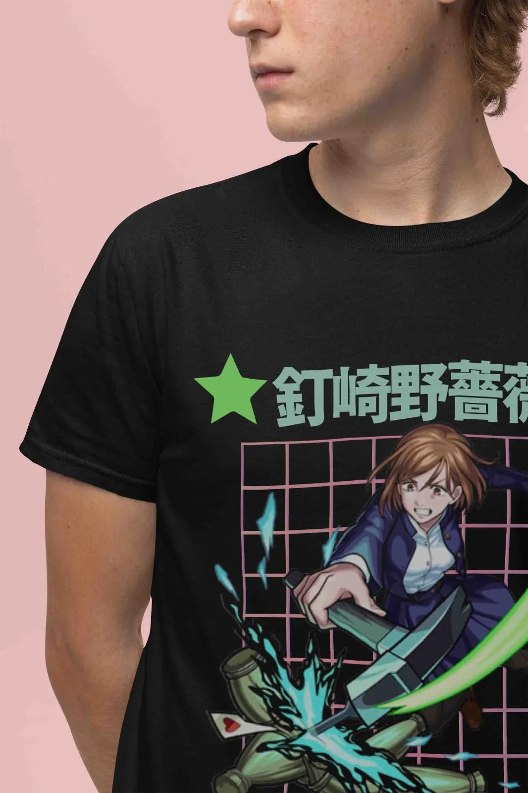 Jujutsu Kaisen Shirt Nobara Kugisaki T-Shirt Sukuna Mahito JJK Anime Unisex Tee