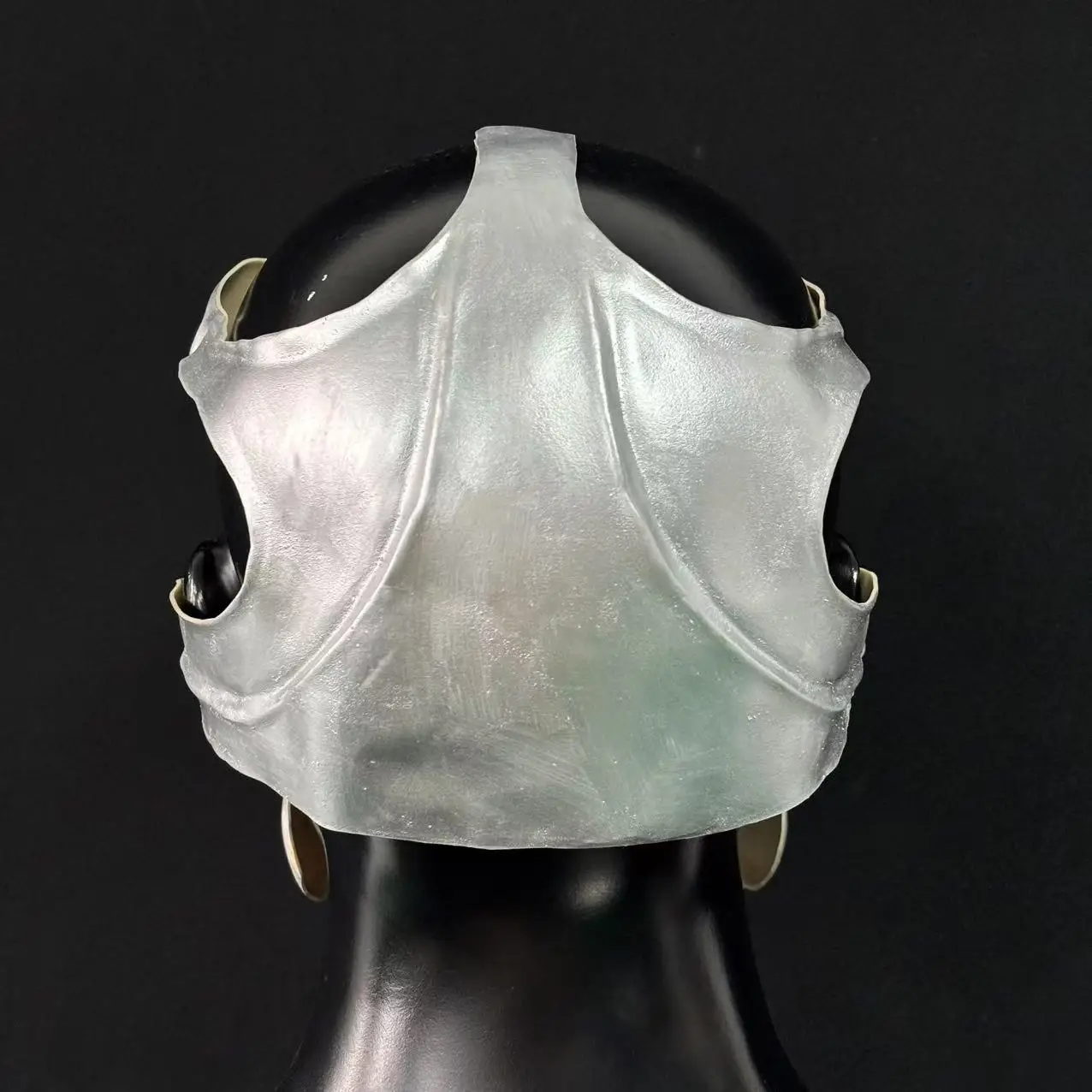 Halloween Gruseliger Totenkopf-Maske aus Naturlatex, Vollkopfmaske für Halloween-Party, Cosplay und Kostümpartys – Detail 2