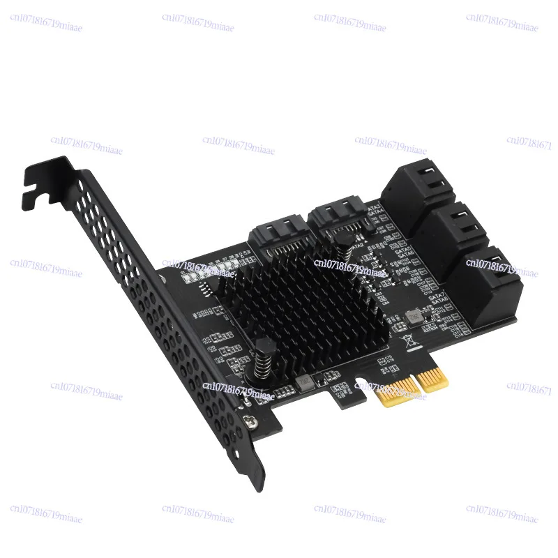 8-Port SATA hard disk expansion card PCI-E to SATA3.0 X1 desktop built-in solid state drive adapter card