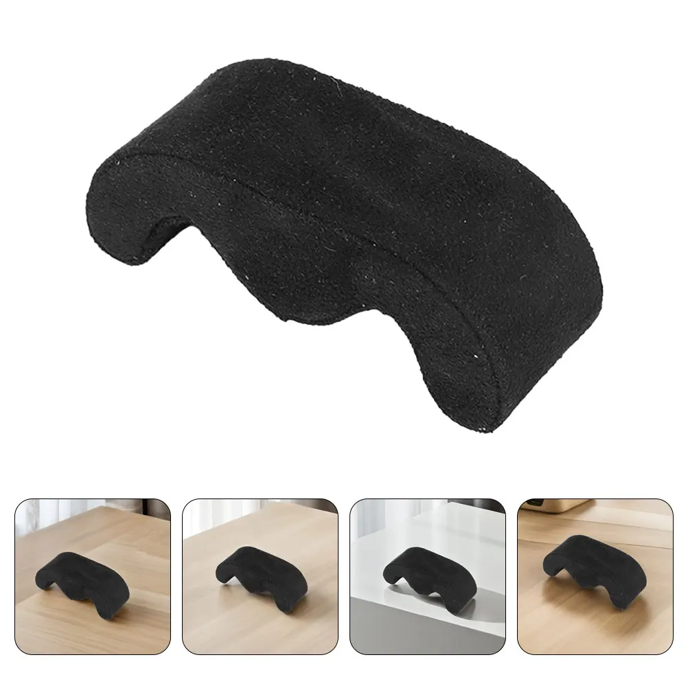 

2pcs Watch Pillows Black Mini Bracelet Cushions High Elasticity EVA Suede Jewelry Display Storage Travel Office Use