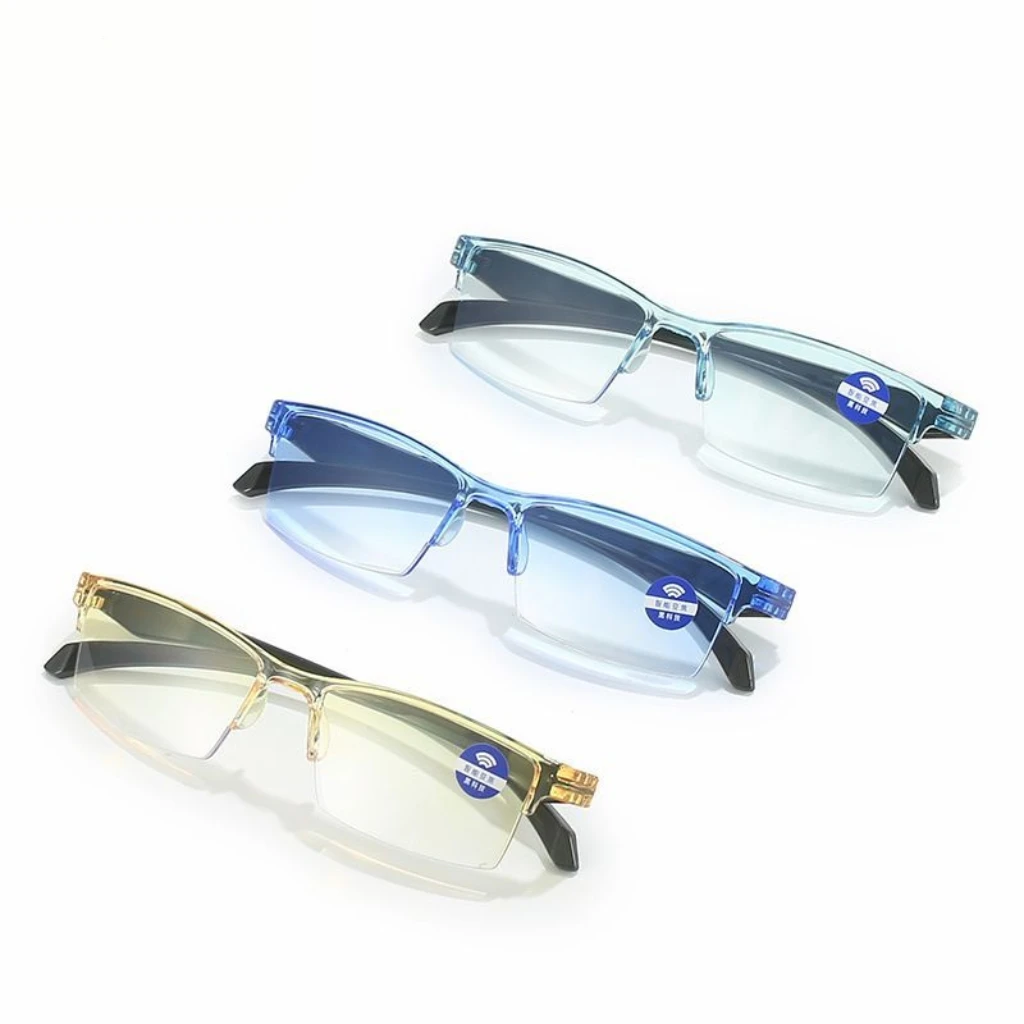 Smart Presbyopia Glasses with Automatic Adjustment Magnifying Reading Eyeglasses  Automatic Zoom Anti-blue Light Eyewea