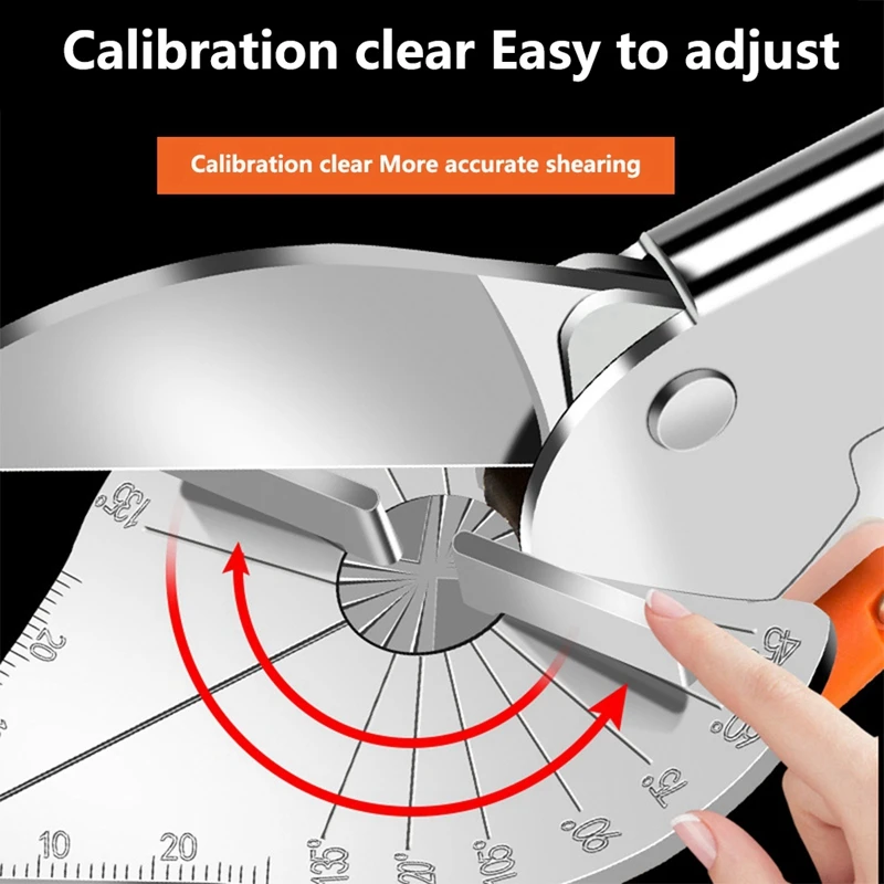 Slot Cut Multi-Function Angle Cut Carpentry Electrician Special Line Cut Multi-Angle Cut 45-135 Degrees Adjustable