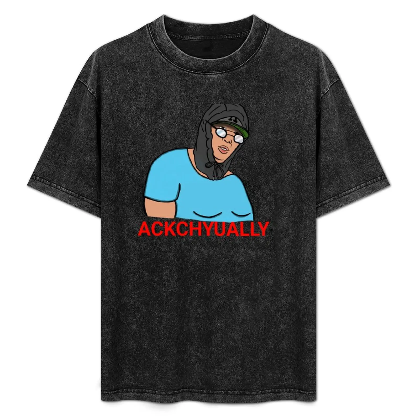 

ACKCHYUALLY T-Shirt Soft Stretch Short Sleeve Top