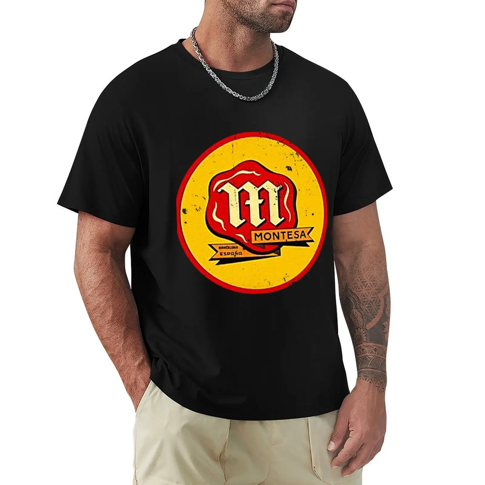 

Montesa T-Shirt plus size clothes graphic tee shirt summer 2025 cotton man t-shirts t shirt men