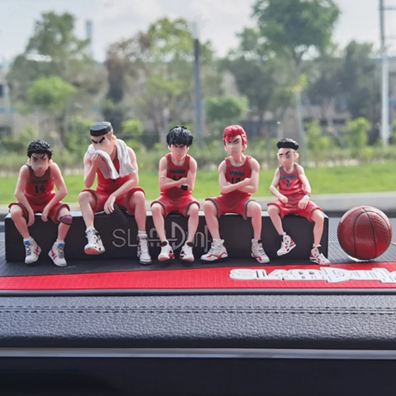 SLAM DUNK Автомобильная табличка с телефонным номером интерьерное аниме украшение Hanamichi Sakuragi экшн-фигурка украшение автомобильные аксессуары Подарки