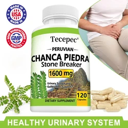 Chanca Piedra 1600 Mg - 120 Tablets Kidney Stone Crusher Gallbladder Support Peruvian Chanca Piedra