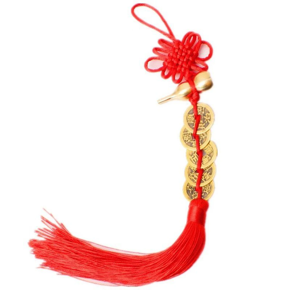 Hanging Ornament Chinese Knot Copper Copper Decor Gourd Hanging Ornament Car Chinese Knot Car Hanging Ornament