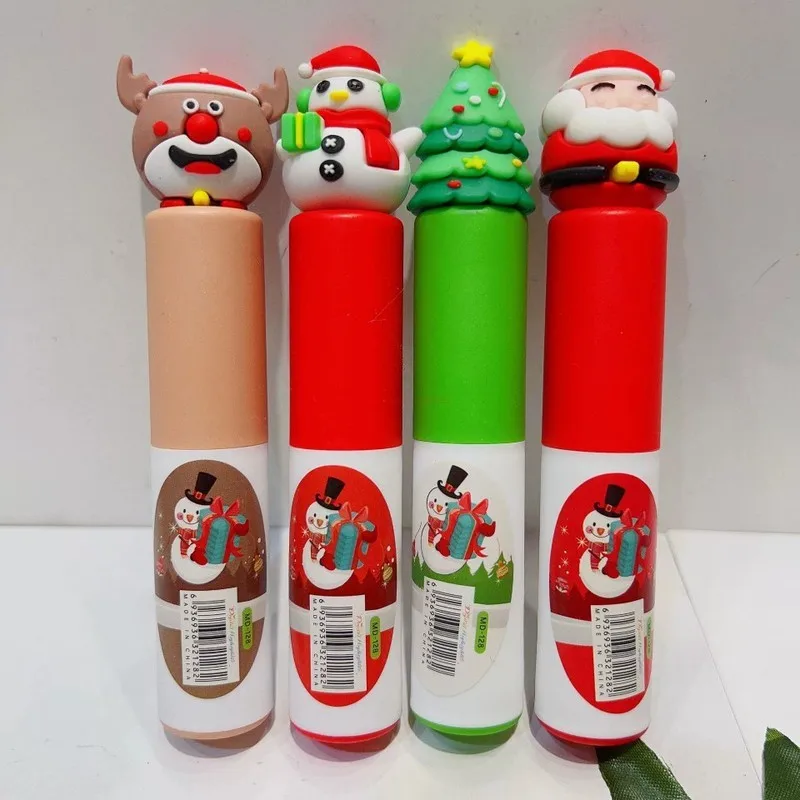 New Highlighter 24pcs Christmas Color Marker Pen Set Creative Children's Painting Graffiti Students Multicolor Hand-held Pens