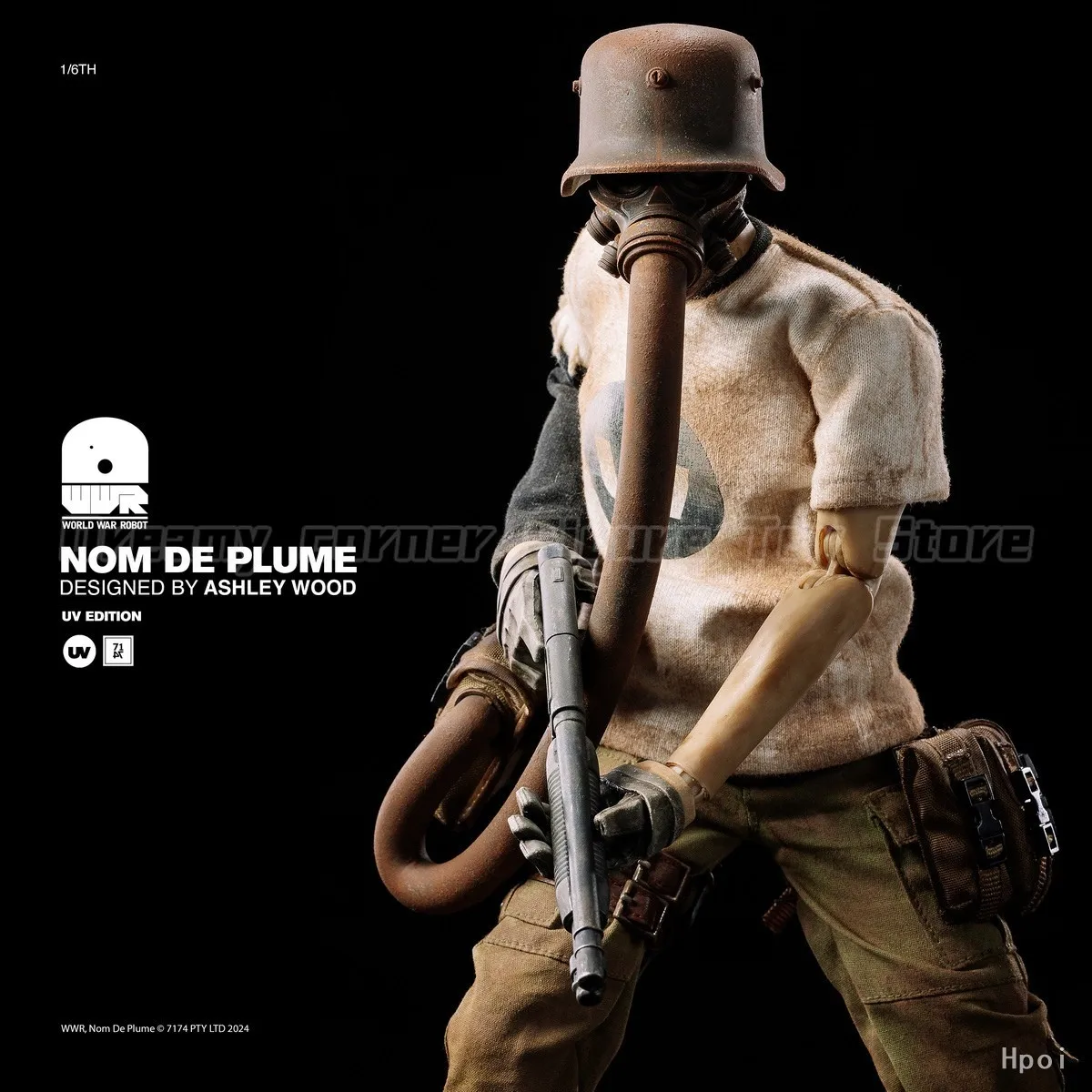 【Op voorraad】Originele Underverse WORLD WAR ROBOT 2 NOM DE PLUME 1/6 Action Figure Toy Model Gift Collection