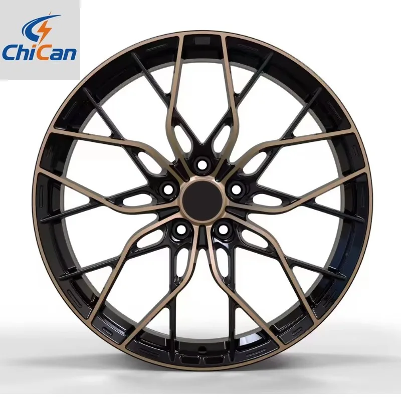 

【2026】Chican Custom Wholesale Multi Spoke Forged Rims 18-21 Inch 5X112 5X120 For Alfa Romeo Zeekr Nio Tesla Byd