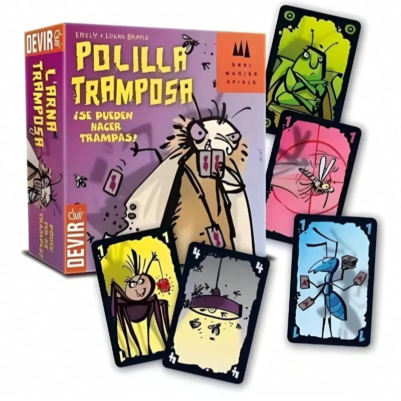 Board Game Virus - Mogel Motte Polilla Tramposa Card Game