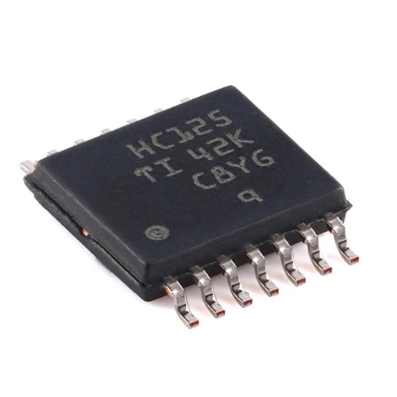 

50 Pieces of Brand New Original Sn74Hc125Pwr with Marking Hc125 Tssop-14 Four-Way Bus Buffer Gate Chips