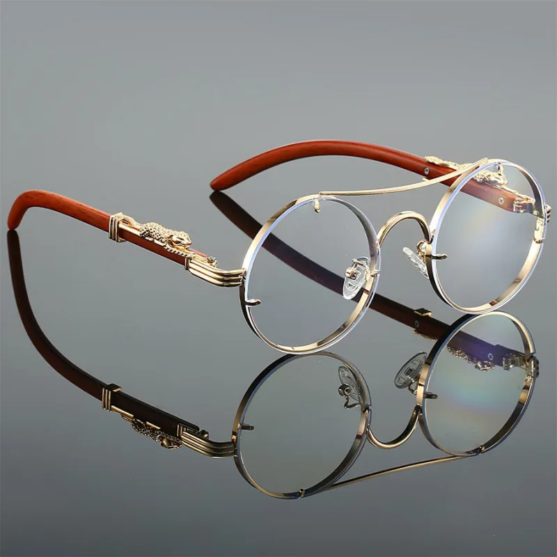 الفاخرة الكلاسيكية جولة النساء النظارات الشمسية شخصية المعادن الساق تصميم الرجعية المحيط فيلم الرجال نظارات للقيادة في الهواء الطلق UV400