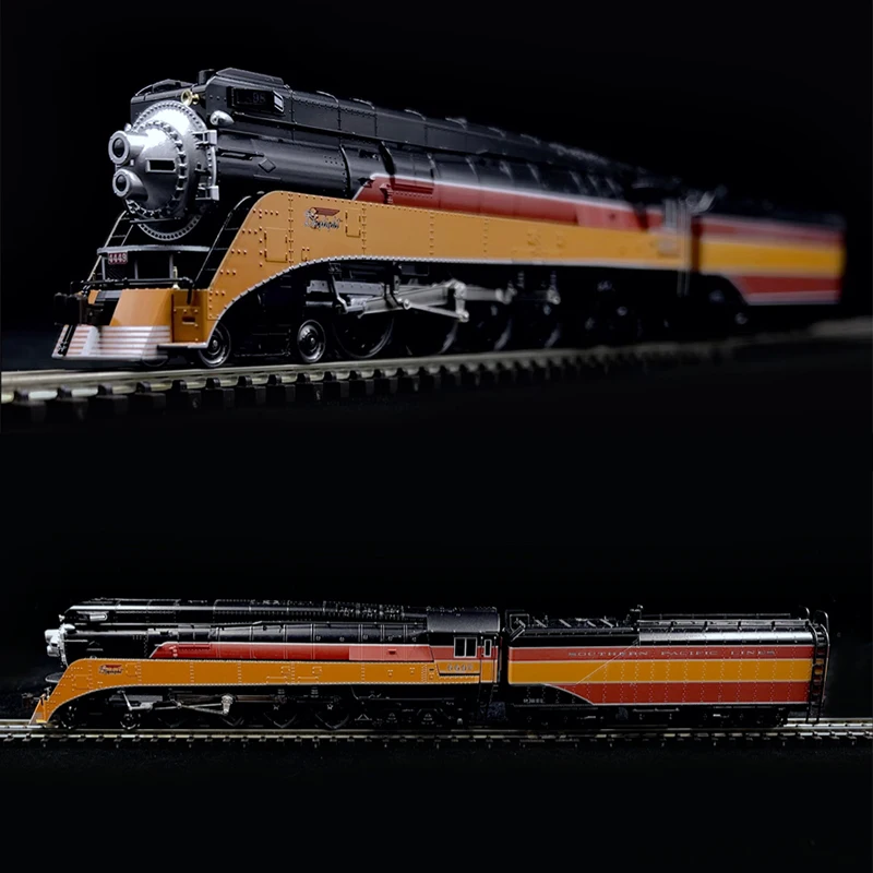 KATO Train Model 1/160 N Type Die-casting 12604-6 GS-4 Steam Locomotive Rail Car Collection Gift Model Toys