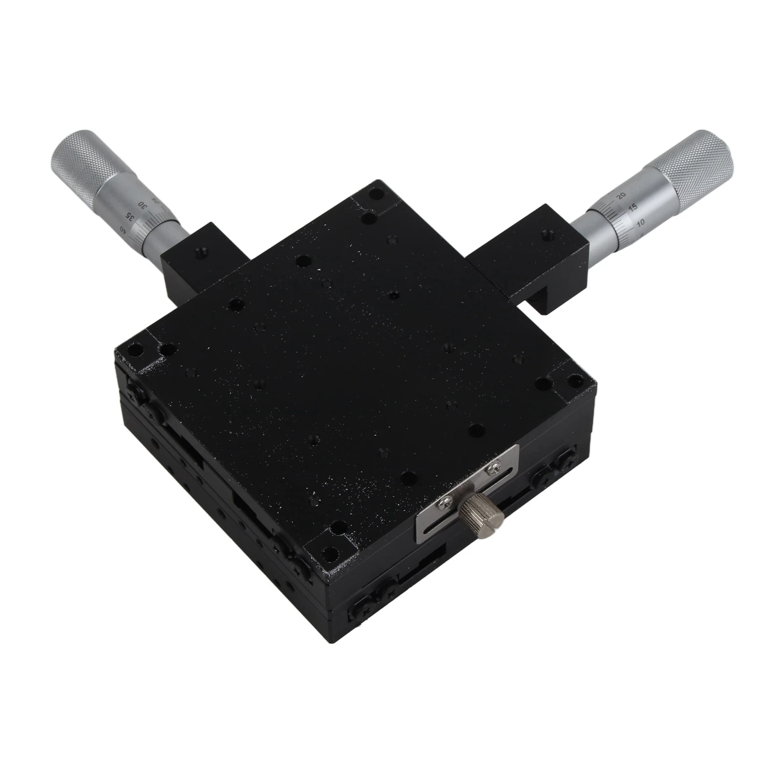 SEMY100‑AC Trimming Platform Micrometer Manual Slide Table Trimming Platform Cross Roller Stages 100*100*40mm