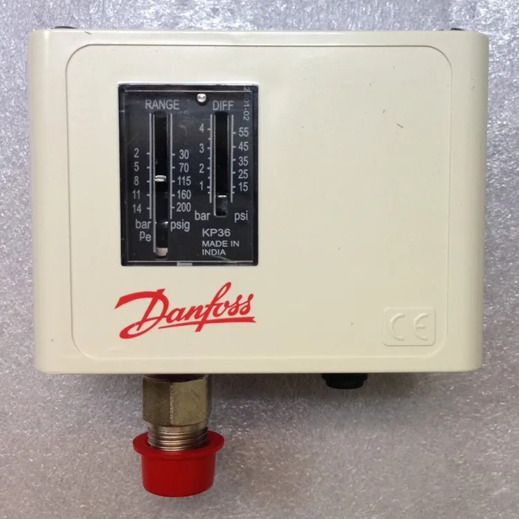 Controlador de Pressão do Interruptor de Pressão de Kp36 214bar 060-110891 Danfoss é Original e Genuíno no Preço Especial o