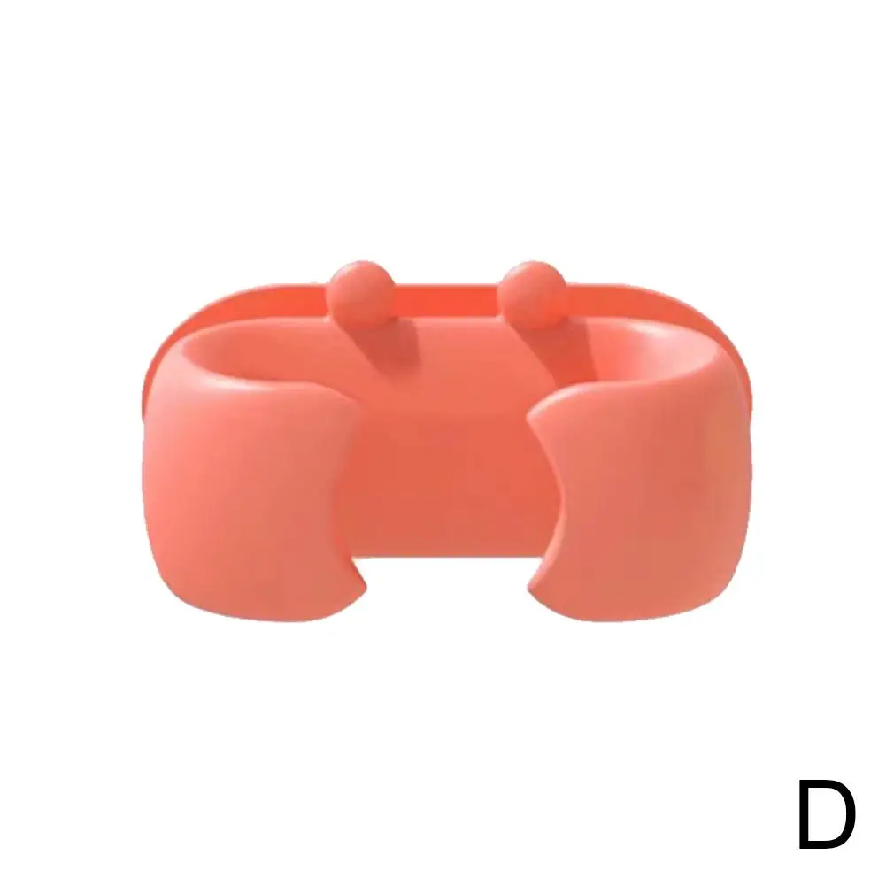 NUOVO 1PC Spatola In Silicone Cremagliera Piccolo Granchio Anti Scottatura Universale Cremagliera Porta Cucchiaio Gadget Da Cucina Clip Pentola Troppopieno Clip Sh Q7H3