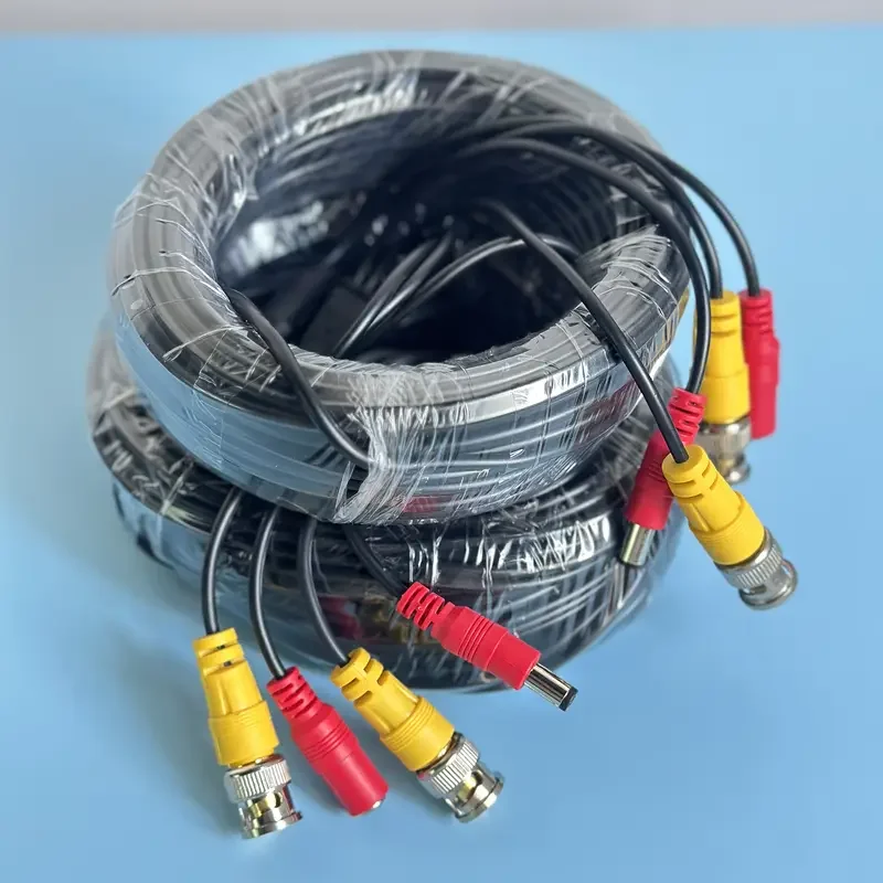 AHD Camera Cables 5M/10M/20M/30M BNC + DC Power Video Extension Cable for AHD CCTV Camera DVR Systems