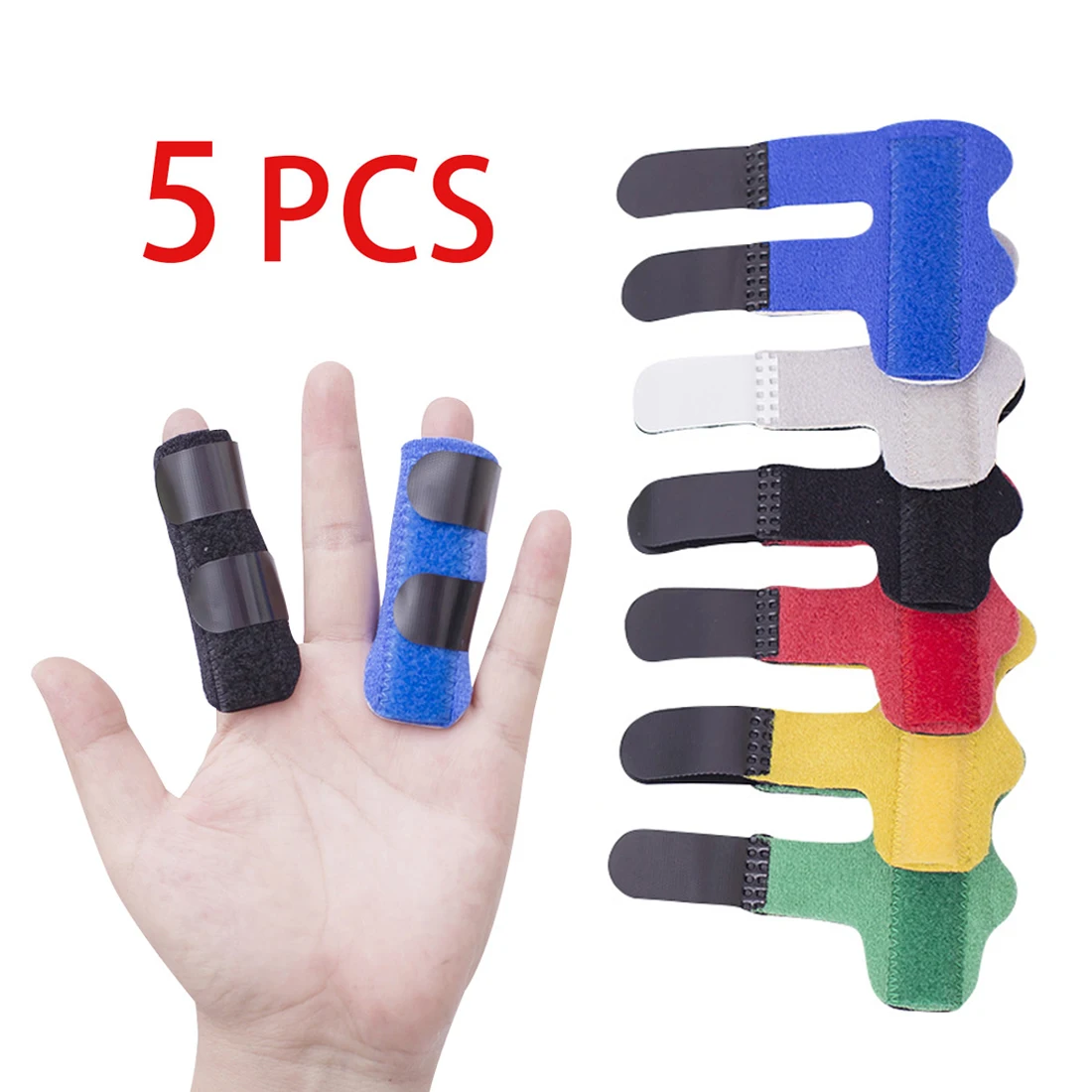 Trigger Finger Splint Fixing Brace Adjustable Straighten Sprain Dislocation Release Pain Relief Corrector Support Healthy Care