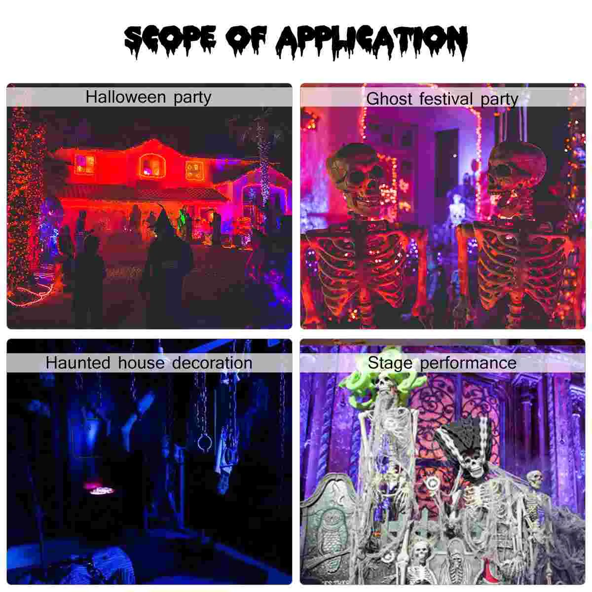 Halloween Decor Tombstone Decorations Outdoor Electronic Gravestone Gravestones