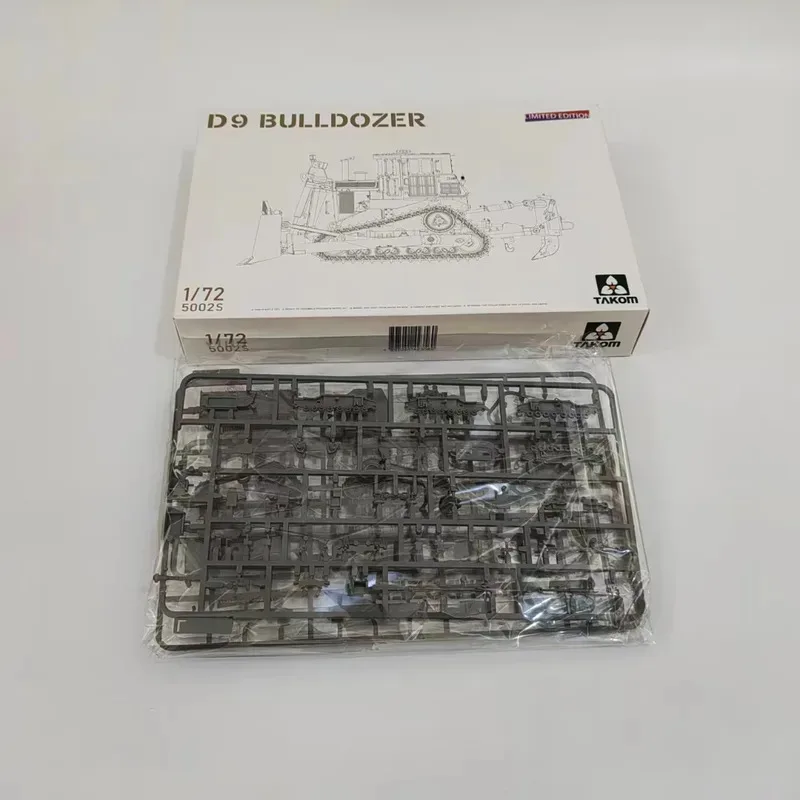 TAKOM 5002S 1/72 US D9 Bulldozer (Limited Edition)-High Detail Collection Assemble Model Kit Building Kits