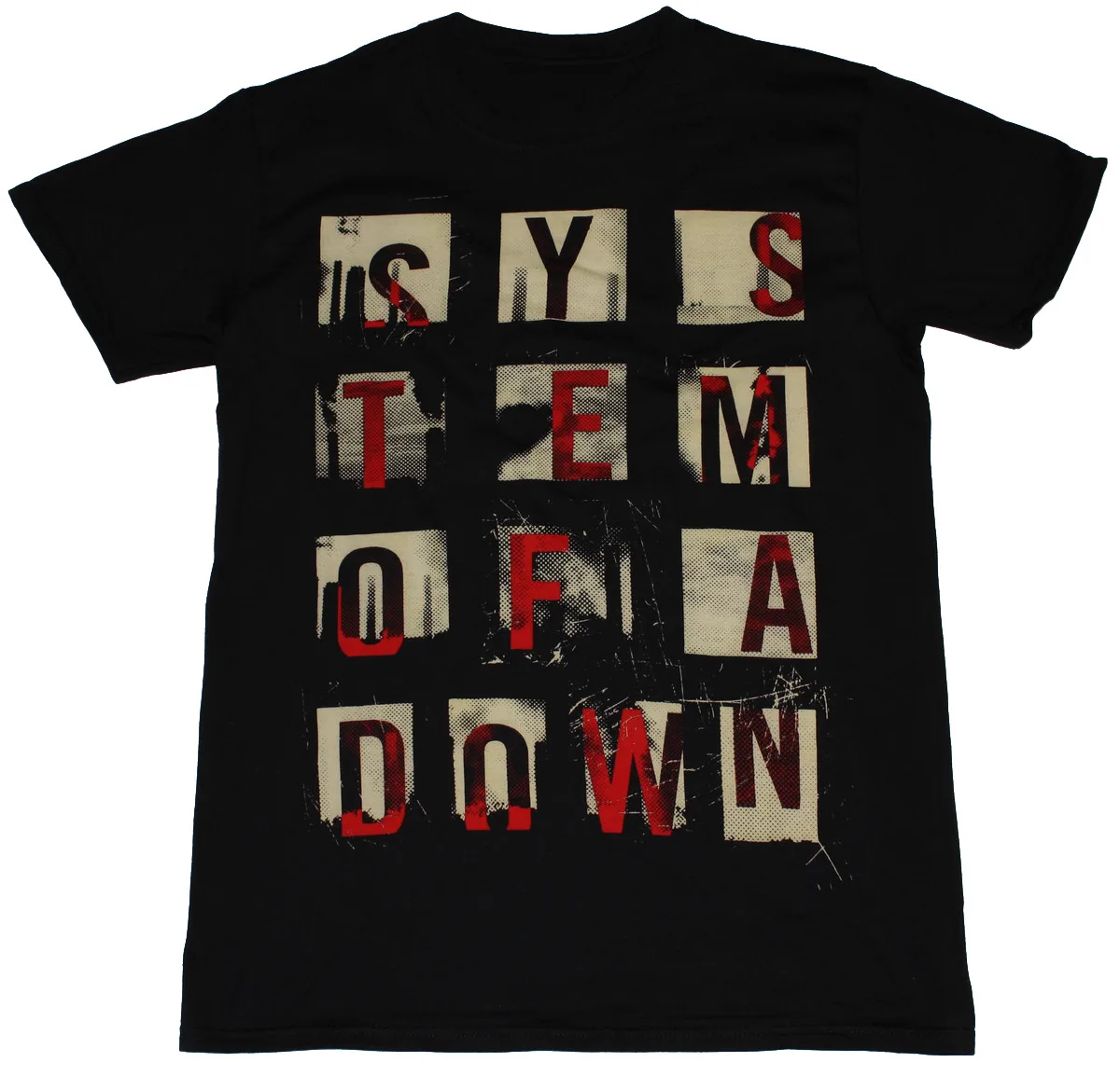 

Vintage System Of A Down Music Band Cotton Black All Size Unisex Shirt BL259