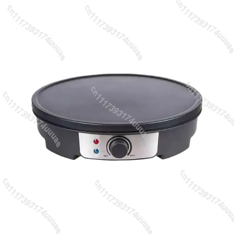 Electric Crepe Maker Round Pancake Grill Indoor BBQ Dual Purpose Non Stick Cooking Plate Small Household Appliance for Family