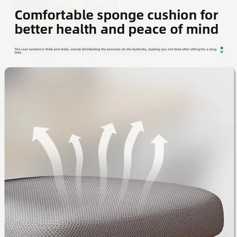 컴퓨터 의자 가정용 등받이 이동식 회전 좌석 높이 조절 인체공학적 회의실 사무실 의자