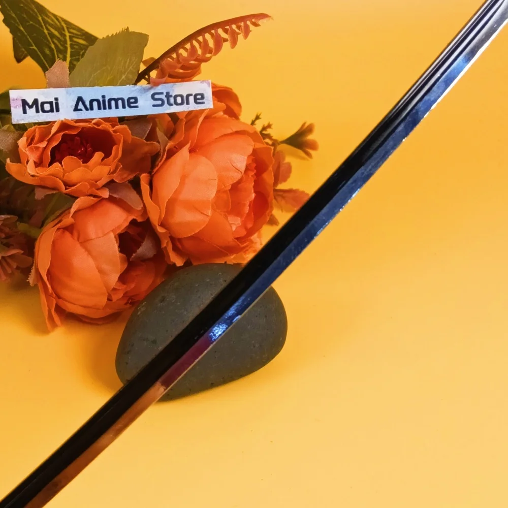 10-calowa stalowa katana Roronoa Zoro, żelazny nóż ninja, oryginalny szabla samurajska, metalowy miecz anime Zoro, katana japońska w naturalnym rozmiarze, zabawka, prezent