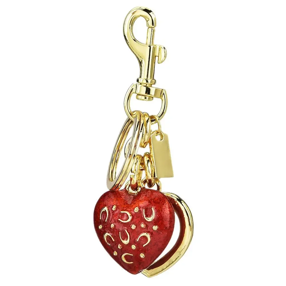 High-end heart-shaped keychains, bag pendants, women's bag accessories, exquisite car pendants and accessories
