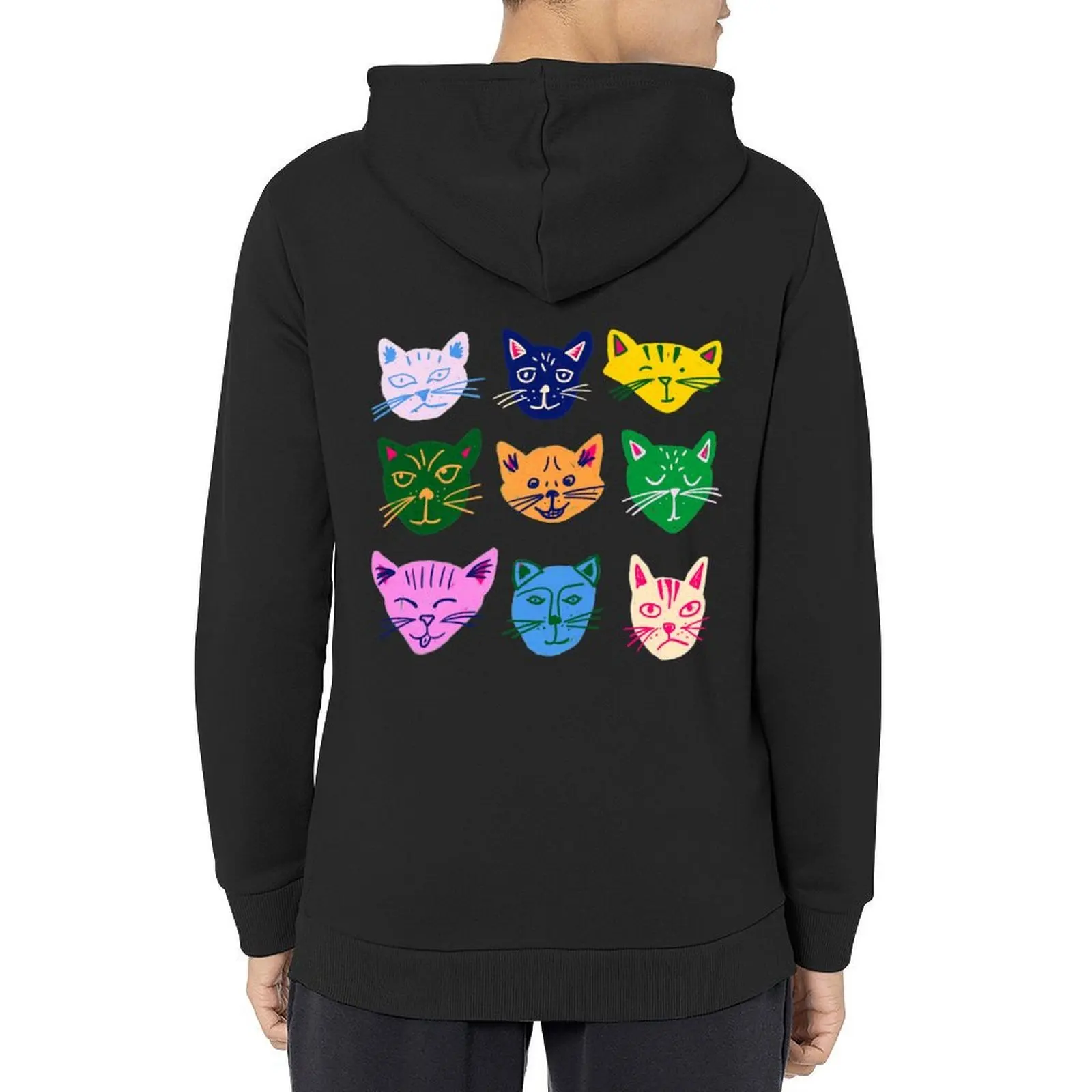 

Caturday Vibes Hoodie anime clothes korean clothes men's clothing men's winter sweater hoodies for men