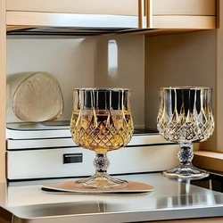 European classical crystal glass liquor bottle foreign wine glass household whiskey glass set spirits glass wine set