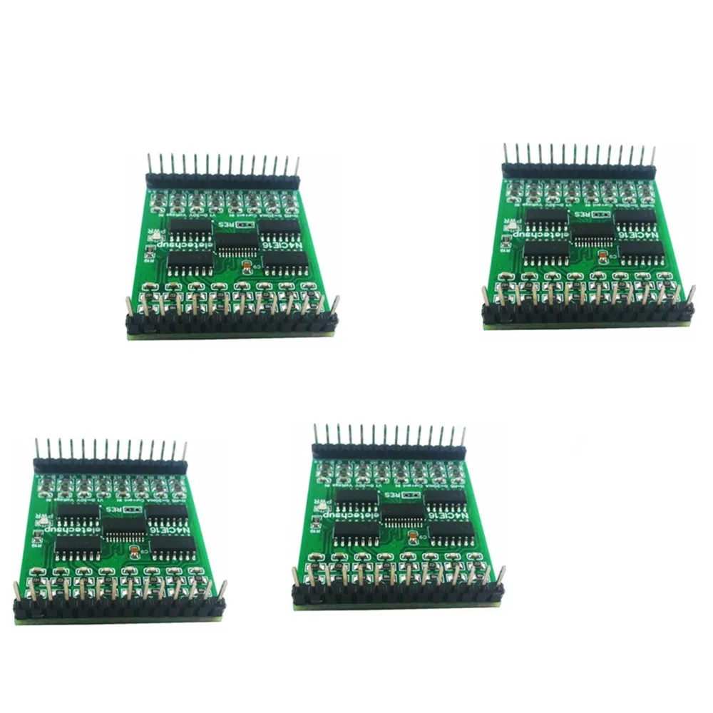 4X16AI Remote IO 15x 4-20MA Current & 1x 0-30V Voltage MODBUS RTU RS485 Core Board for Industrial Field Measurement and Sensing