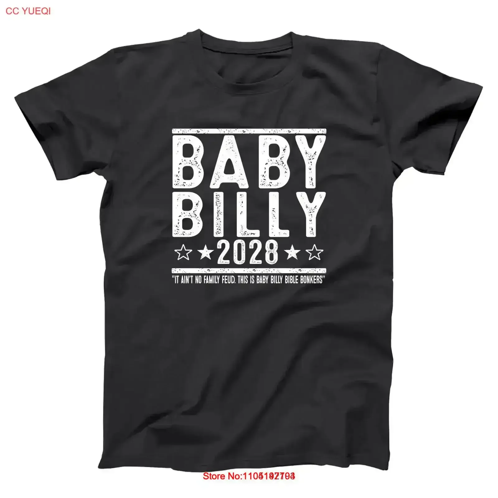 

Baby Billy 2028 Election funny righteous gemstones Xs 5x Soft T Shirt vintage Washed Slightly Casual designer clothes vintage