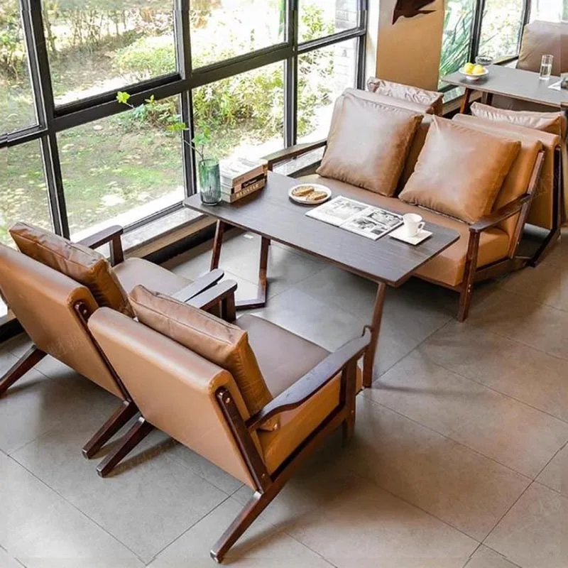 Luxury Nonslip Salon Chair Armrest Wooden Lounge Lazy Comfy Nordic Chairs Armchair Reading Modern Poltronas Nordic Furniture - Image 2