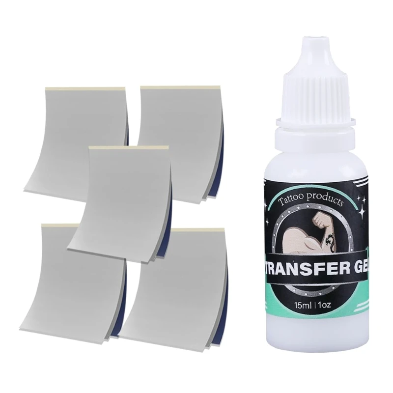 

40JD Precise Tattooing Transfer Paper and Gel Easy Application Body Art Accesories 2025 New Dropping