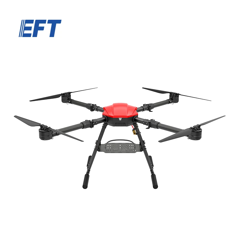 EFT professional E416P delivery drone frame long range payload for sale 16kg payload heavy lift cargo drone for delivery service