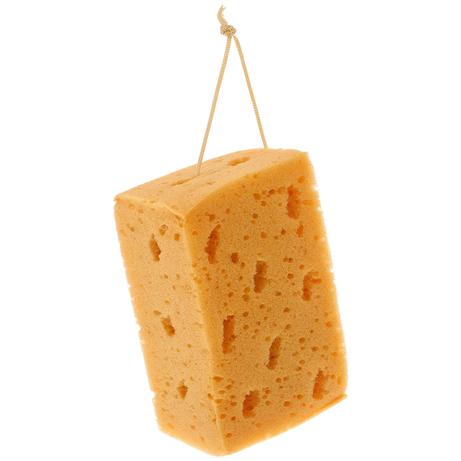 

1pc Car Wash Sponge Honeycomb Cleaning Multi-Use High Density Soft Anti-Scratch Foam For Vehicle Wheel Windshield Bathroom