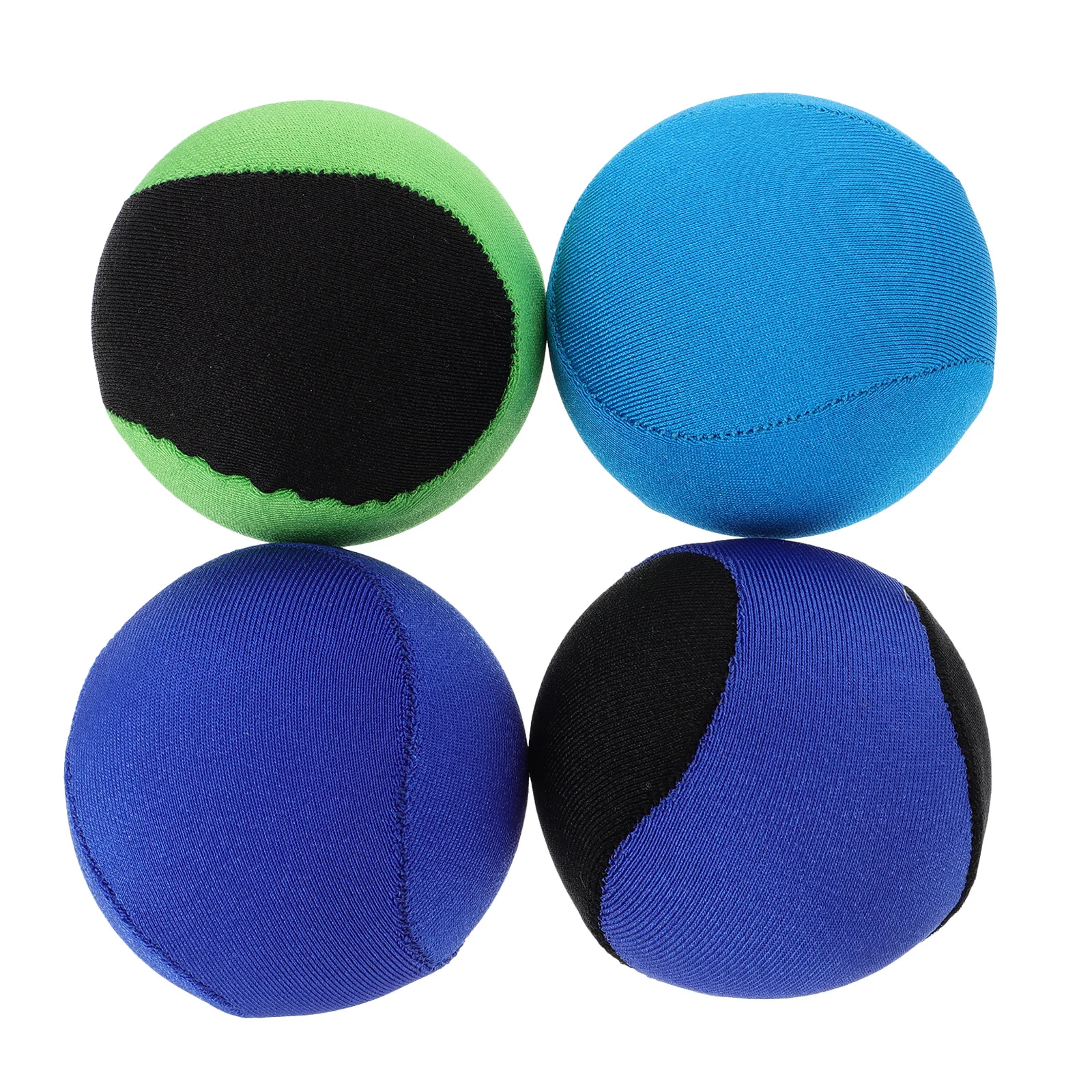 4 pçs bolas de jogo de cores brilhantes bolas flutuantes para piscina praia festa diversão água jogando pano flutuante