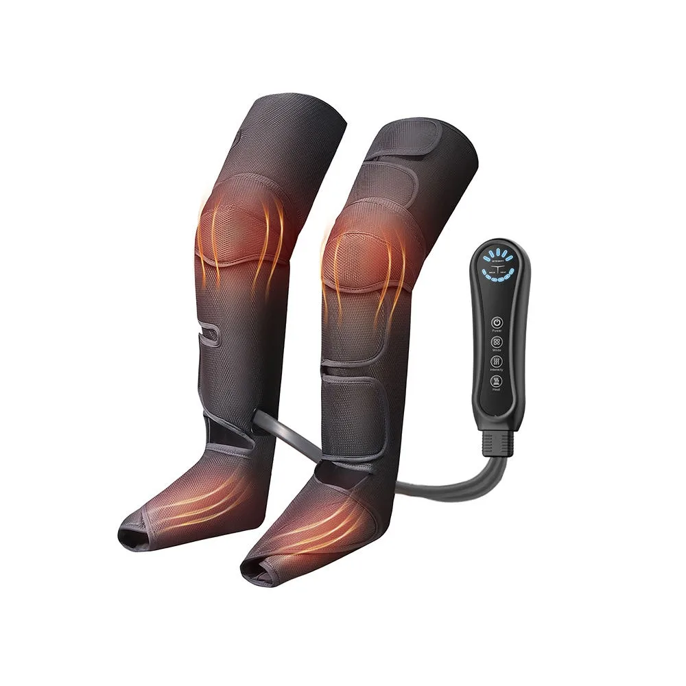 Full Leg Massager Air Compression Heating Kneading Physiotherapy 3 Modes Blood Circulation Relief Muscle